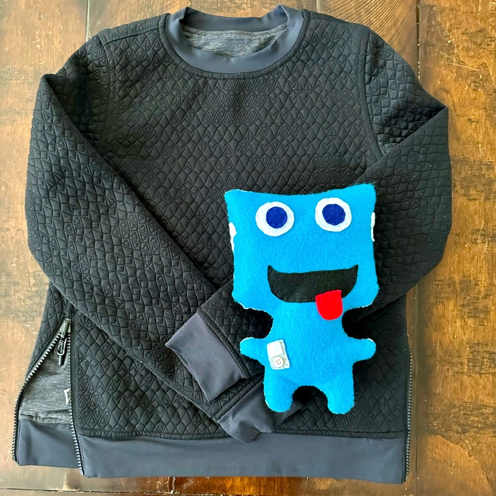 Ivivva by Lululemon Girls Quilted (reversible) Sweatshirt - EUC